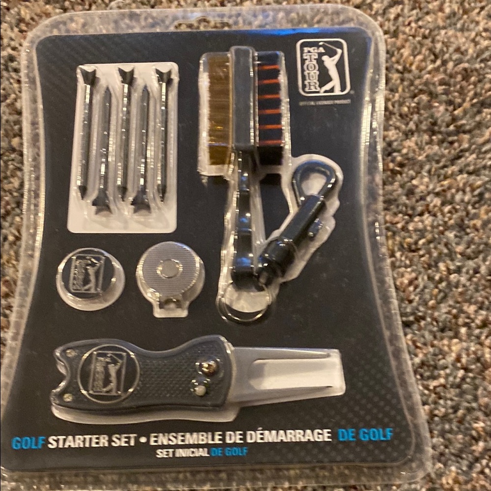 PGA Tour Golf Starter Set - Black